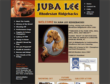 Tablet Screenshot of juba-lee.com